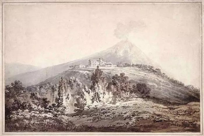 VESUVIUS AND THE CONVENT OF SAN SALVATORE
