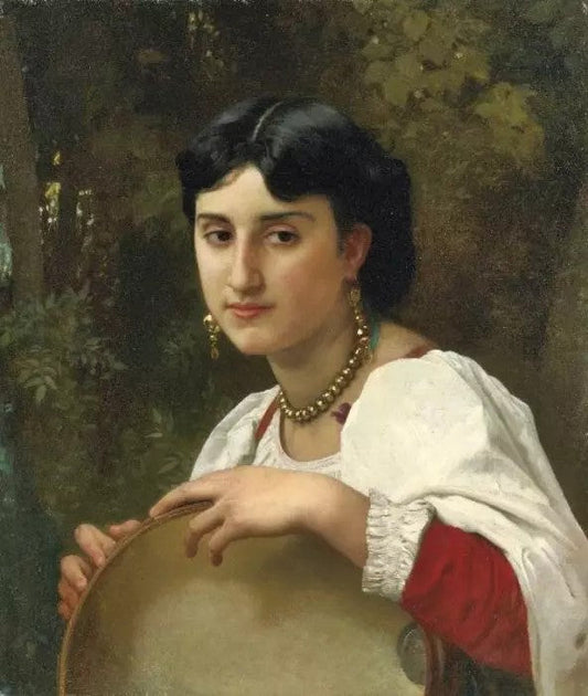 ITALIAN WOMAN WITH TAMBOURINE (L’ITALIENNE AU TAMBOURIN)
