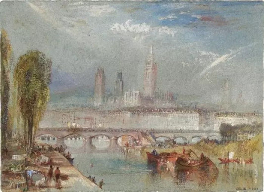 ROUEN, LOOKING DOWNSTREAM