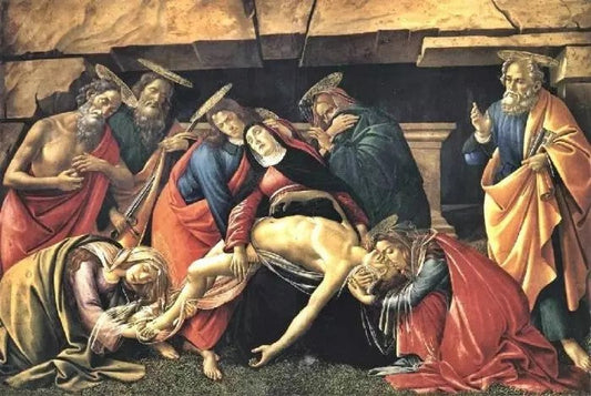 LAMENTATION OVER THE DEAD CHRIST WITH SAINTS