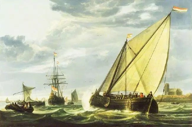 SHIPPING ON THE MAAS, DORDRECHT