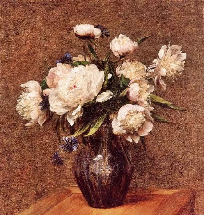BOUQUET OF PEONIES