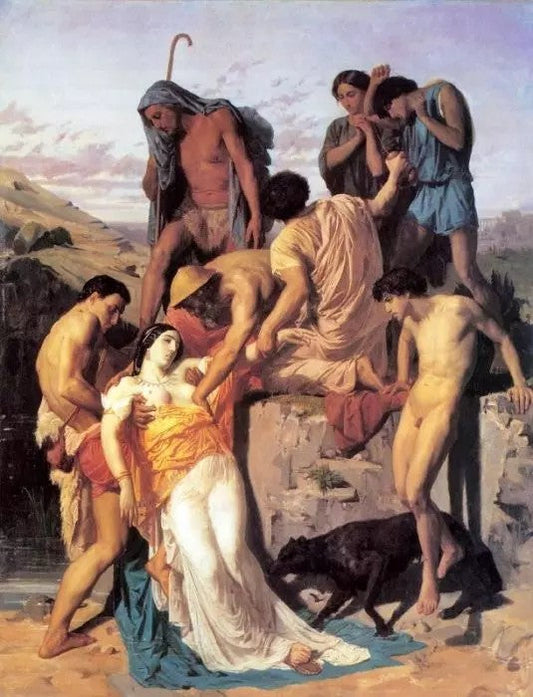 ZENOBIA FOUND BY SHEPHERDS ON THE BANKS OF THE ARAXES