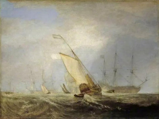VAN TROMP RETURNING AFTER THE BATTLE OFF THE DOGGER BANK