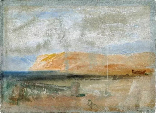 VIEW FROM LE HAVRE OF THE CAP DE LA HÈVE