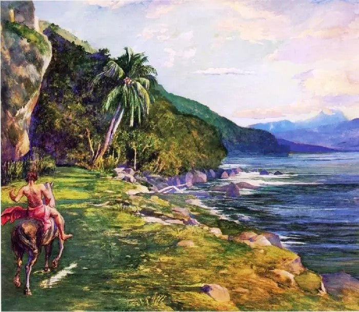 A BRIDLE PATH IN TAHITI (BRIDLE PATH, TAHITI)