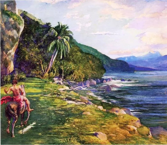 A BRIDLE PATH IN TAHITI (BRIDLE PATH, TAHITI)