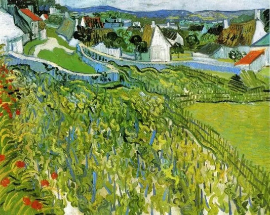 VINEYARDS WITH A VIEW OF AUVERS