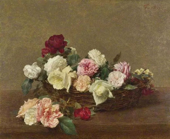 A BASKET OF ROSES