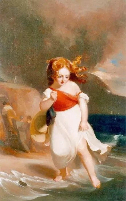 CHILD ON THE SEA SIDE