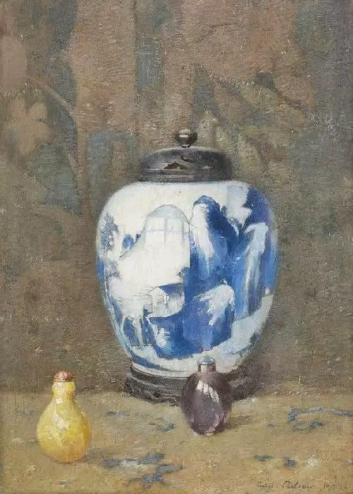 STILL LIFE, CHINESE VASE