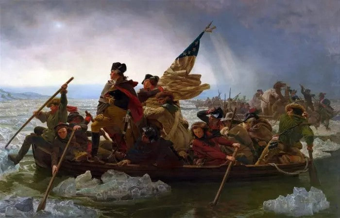 WASHINGTON CROSSING THE DELAWARE 1851