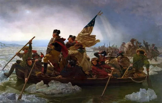 WASHINGTON CROSSING THE DELAWARE 1851