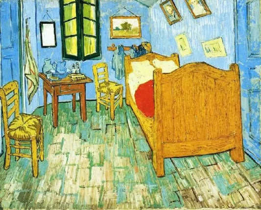 VINCENT’S BEDROOM IN ARLES, 1889