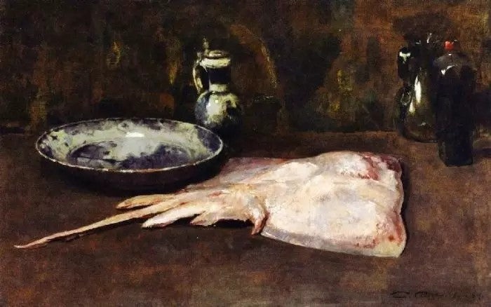 STILL LIFE WITH SKATE