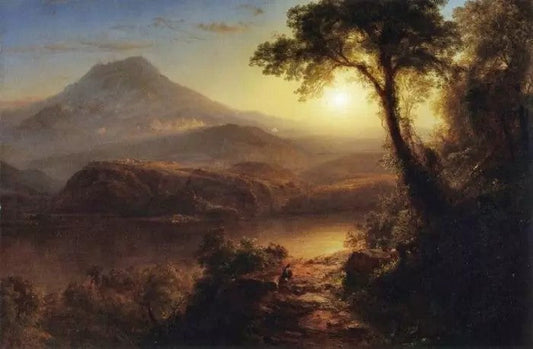 TROPICAL SCENERY (SOUTH AMERICAN LANDSCAPE)