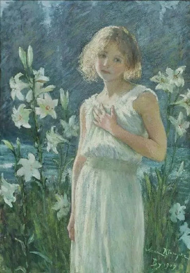 AMONG THE LILIES