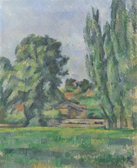 LANDSCAPE WITH POPLARS