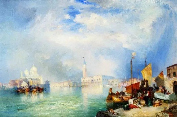 ENTRANCE TO THE GRAND CANAL, VENICE 1915