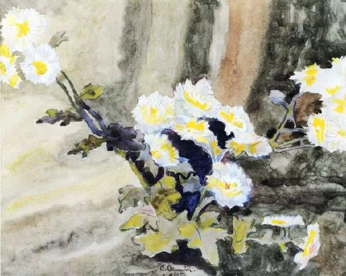 FLORAL STILL LIFE (WILD DAISIES)