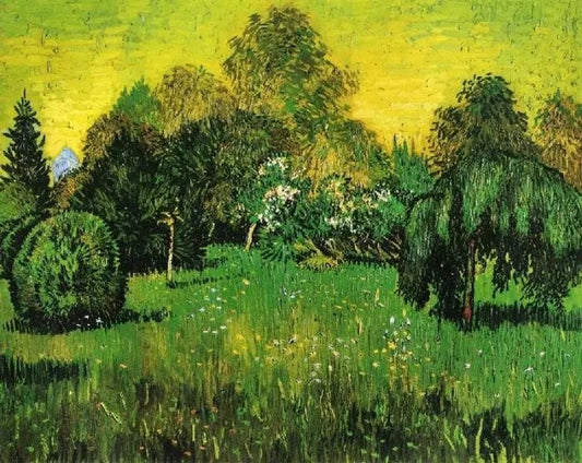 PUBLIC PARK WITH WEEPING WILLOW: THE POET’S GARDEN I