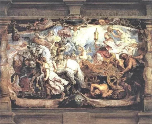 TRIUMPH OF CHURCH OVER FURY, DISCORD, AND HATE