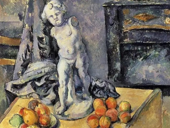 STILL LIFE WITH PLASTER CUPID