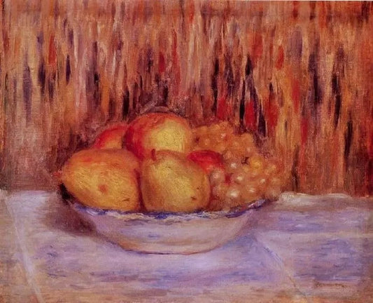 STILL LIFE WITH PEARS AND GRAPES