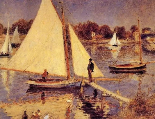 SAILBOATS AT ARGENTEUIL