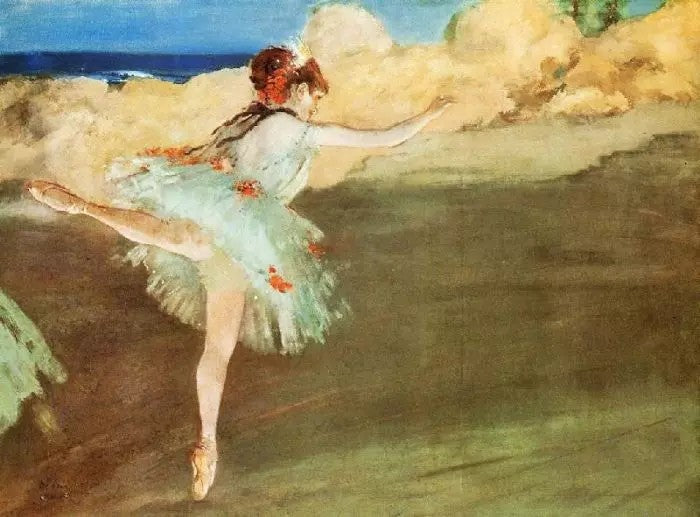 THE STAR, DANCER ON POINTE