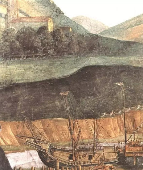 THE PUNISHMENT OF KORAH AND THE STONING OF MOSES AND AARON, DETAIL 6