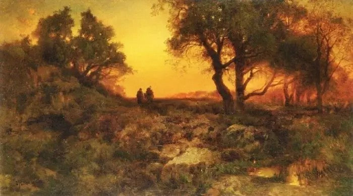 TWILIGHT LANDSCAPE (FLIGHT INTO EGYPT)