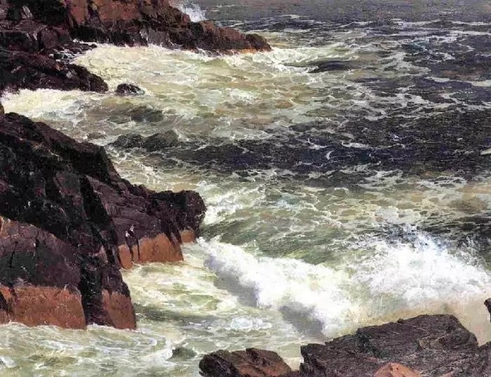 ROUGH SURF, MOUNT DESERT ISLAND
