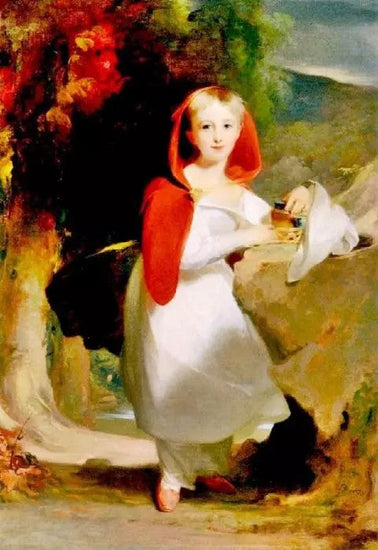 SARAH ESTHER HINDMAN AS LITTLE RED RIDING HOOD