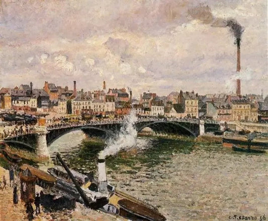 MORNING, OVERCAST DAY, ROUEN