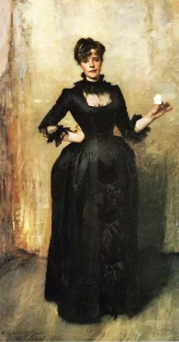 LOUISE BURCKHARDT (LADY WITH A ROSE)