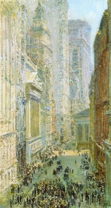 LOWER MANHATTAN (BROAD AND WALL STREETS)