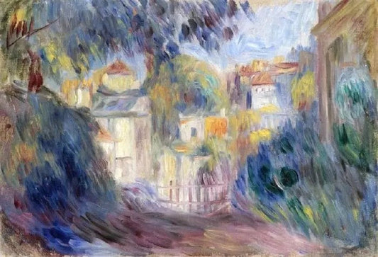 LANDSCAPE WITH RED ROOFS