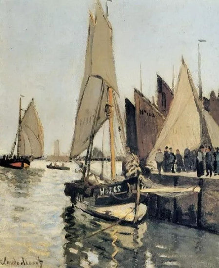 SAILING BOATS AT HONFLEUR
