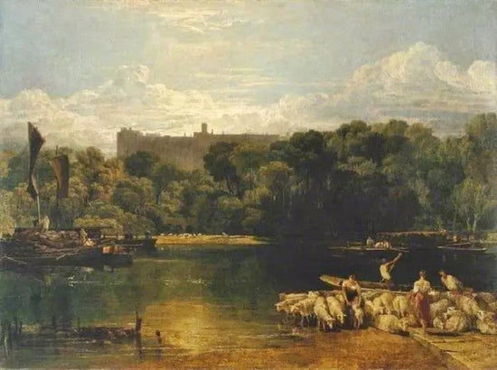 WINDSOR CASTLE FROM THE THAMES