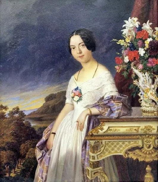 MRS. GYÖRGY LENHOSSEK (NÉE SZIDÓNIA KÁROLYI)