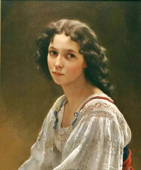 HEAD OF A YOUNG GIRL