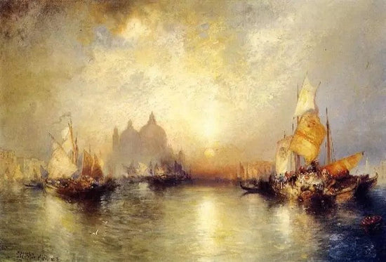 ENTRANCE TO THE GRAND CANAL, VENICE 1906