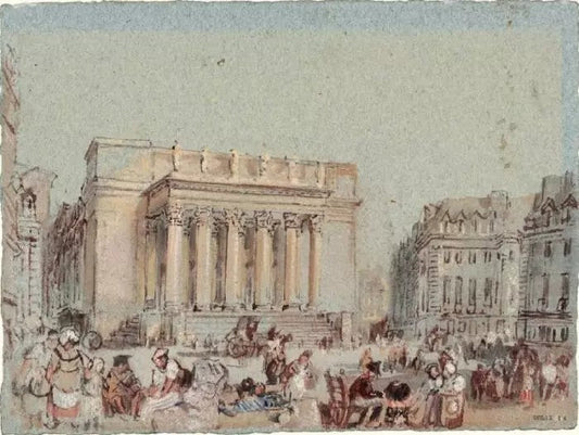 NANTES, THE PLACE GRASLIN WITH THE GRAND THÉÂTRE