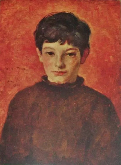 BOY PORTRAIT IN RED