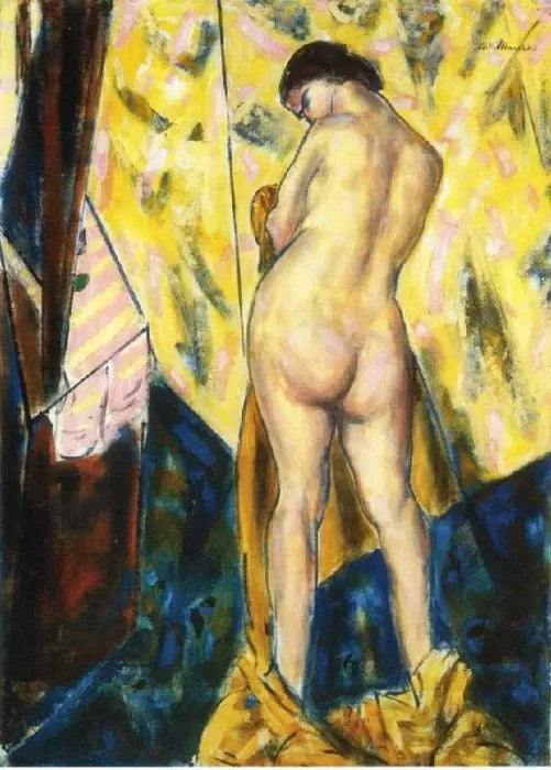 STANDING FEMALE NUDE