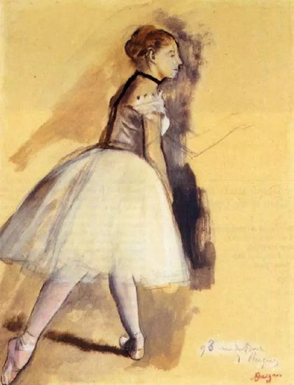 DANCER STANDING, STUDY