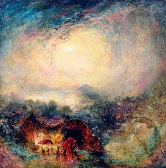 THE EVENING OF THE DELUGE