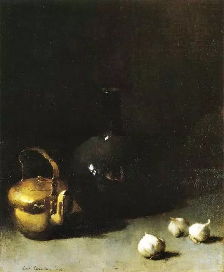 STILL LIFE WITH GARLIC