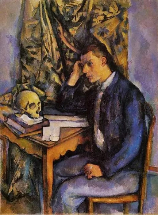 BOY WITH SKULL